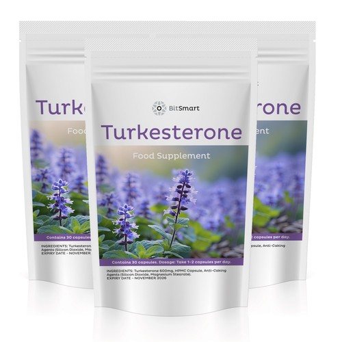 Turkesterone 600mg capsules - turkesterone, |
