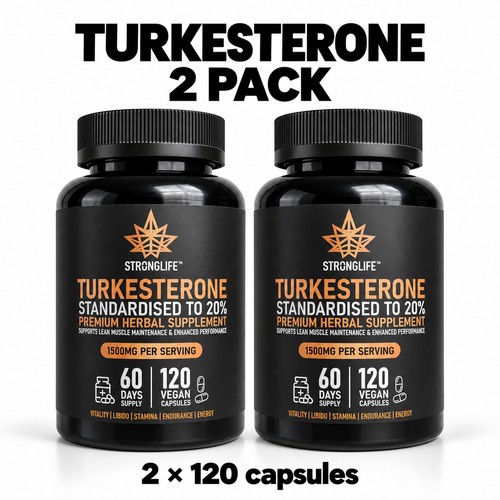 Turkesterone 1500mg 120 - 2, x