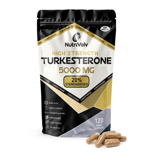 Turkesterone 5000mg 120 - 5000mg, |