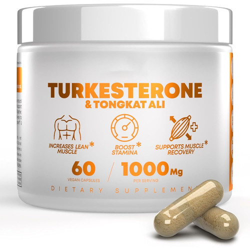 Turkesterone tongkatali 1000mg - turkesterone,