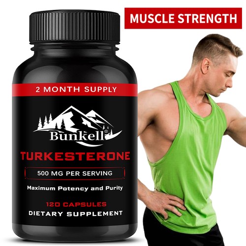 Turkesterone capsules supports - capsules,
